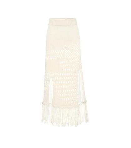 Altuzarra Benedetta Knitted Midi Skirt