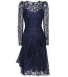 Dolce & Gabbana Lace Dress With Flounce