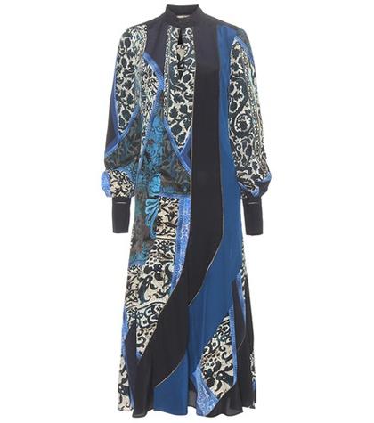 J Brand Printed Silk Dress