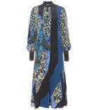 J Brand Printed Silk Dress