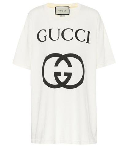 Gucci Logo-printed Cotton T-shirt