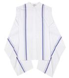 Edun Striped Cotton-poplin Top