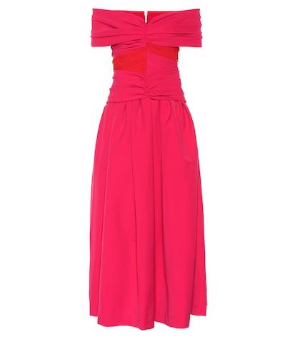 Preen By Thornton Bregazzi Ellie Stretch Satin Midi Dress