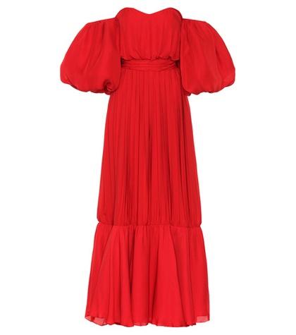 Johanna Ortiz Señora Maria Silk Dress