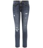 Current/elliott The Easy Stiletto Cropped Jeans