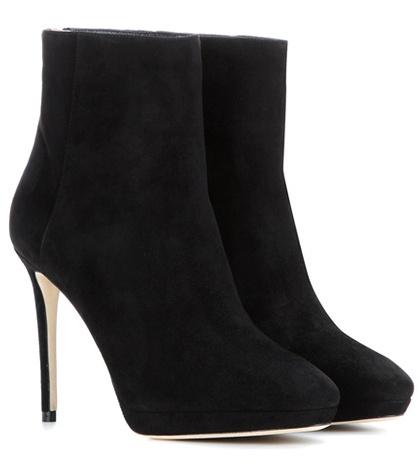 Vanessa Bruno Harvey 100 Suede Ankle Boots