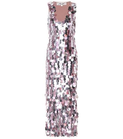 Anna October Embellished Silk Dress
