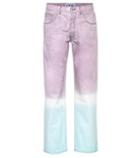 Loewe Tie-dye Straight-leg Jeans