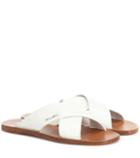 Gianvito Rossi Croc-effect Leather Sandals