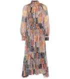 Zimmermann Ninety-six Paisley Silk Dress