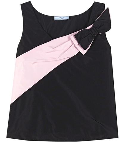 Miu Miu Silk-taffeta Top