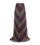 Tory Burch Giselle Striped Tulle Skirt