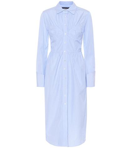 Alexachung Bustier Cotton Shirt Dress