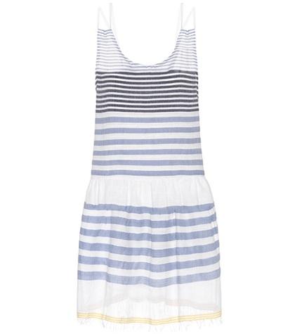 Lemlem Assaman Cotton-blend Striped Dress