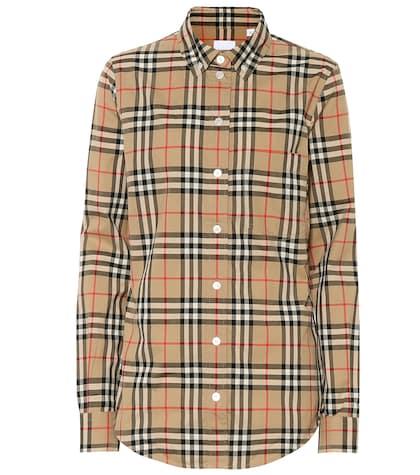 Alexander Mcqueen Check Cotton Shirt