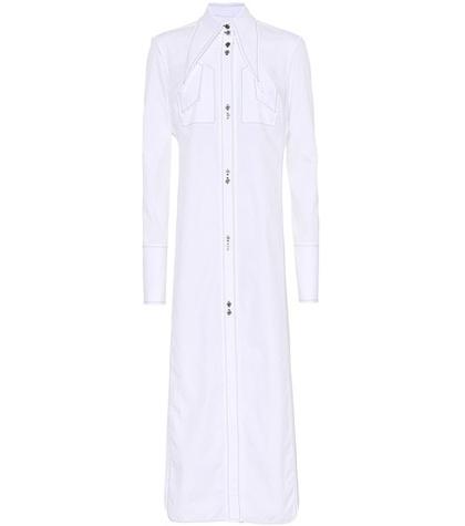 Ellery Kaleidoscope Cotton Shirt Dress
