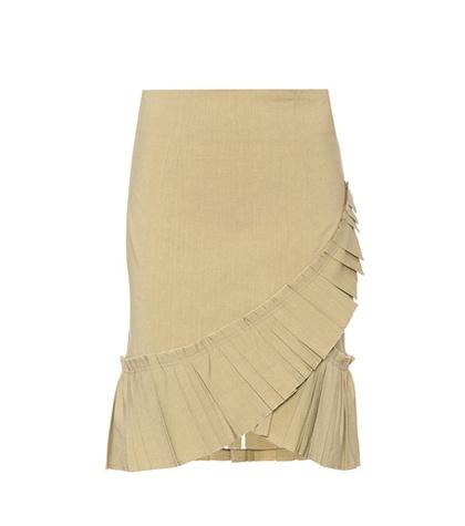 Isabel Marant Rebel Linen-blend Skirt