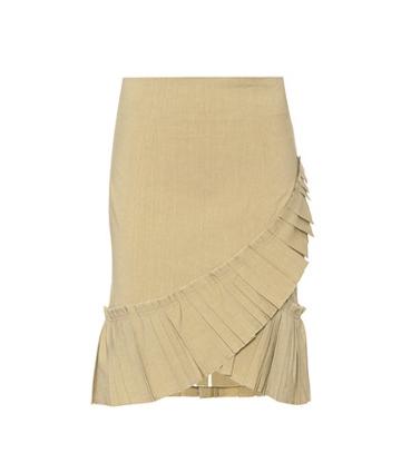 Isabel Marant Rebel Linen-blend Skirt