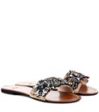 Tomas Maier Italo Embellished Sandals