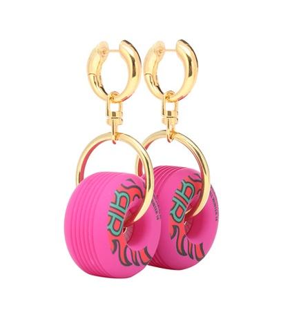 Balenciaga Wheel Earrings