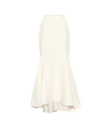 Brock Collection Occupation Cotton And Linen Skirt