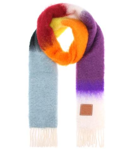 Loewe Mohair And Wool Scarf