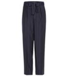 J Brand Pinstripe Wool High-rise Trousers