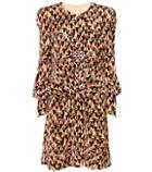 Chlo Printed Velvet Dress