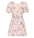 Balenciaga Lena Floral Linen Dress