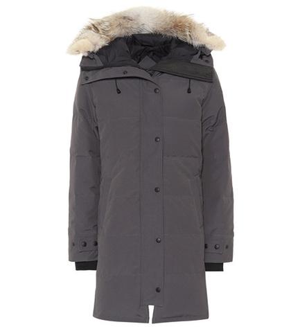 Msgm Shelburne Fur-trimmed Down Coat