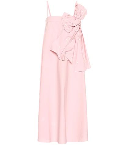 Redvalentino Stretch-cotton Midi Dress