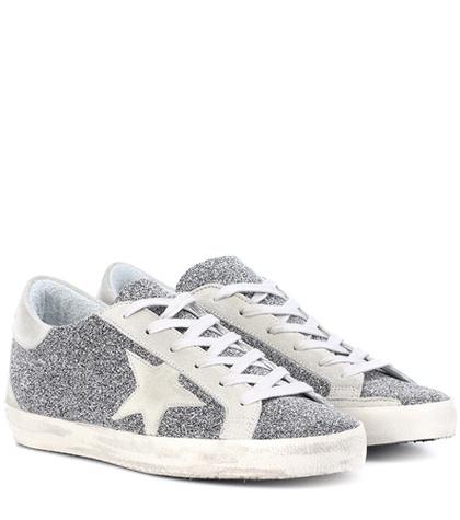 Golden Goose Deluxe Brand Superstar Crystal-studded Sneakers