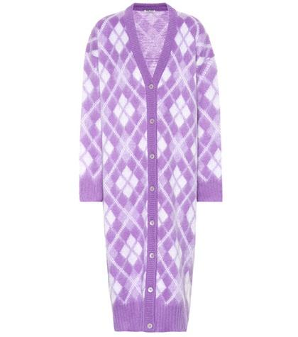 Miu Miu Mohair And Wool-blend Cardigan