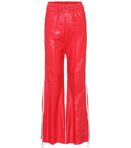Off-white Leather Trousers