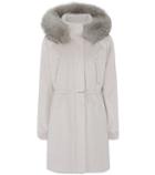 Loro Piana Icery Fur-trimmed Cashmere Coat