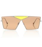 7 For All Mankind Square Metal Sunglasses