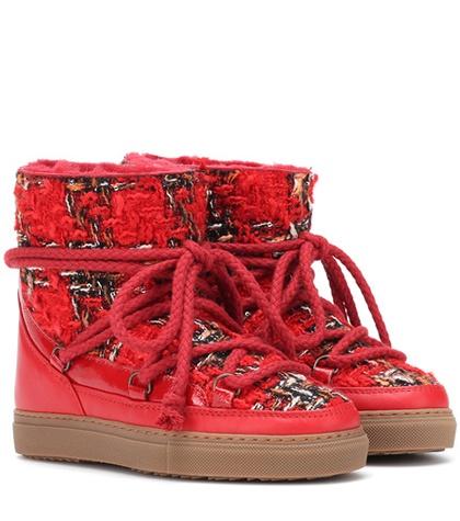 Inuikii Sneaker English Tweed Ankle Boots