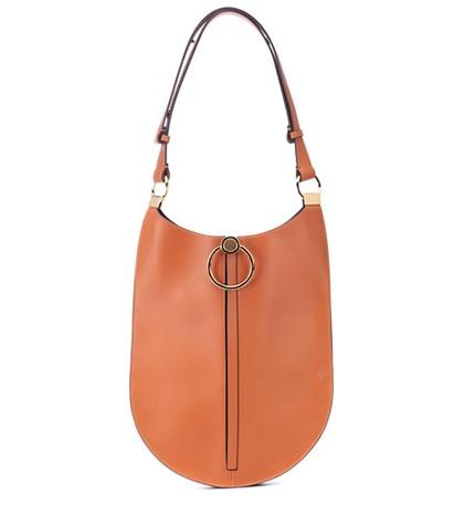 Marni Earring Leather Shoulder Bag