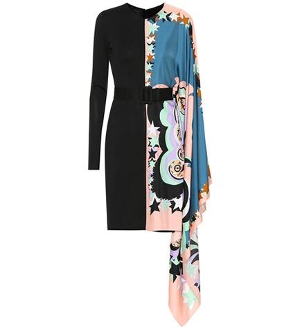 Emilio Pucci Printed Silk Minidress