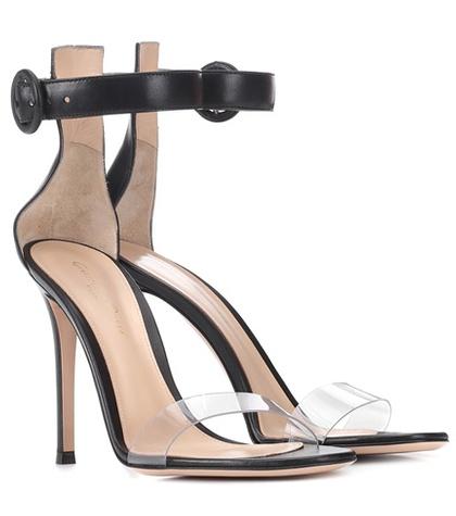 Gianvito Rossi Stella Leather Sandals