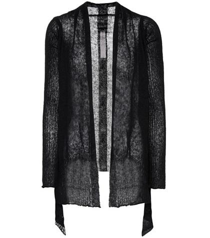 Rick Owens Alpaca-blend Cardigan