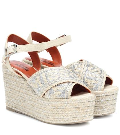 Chlo X Castañer Engie Wedge Espadrilles