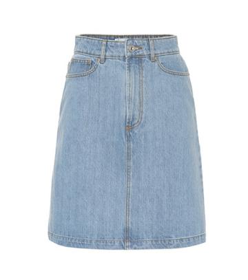 Tre Ccile Denim Skirt