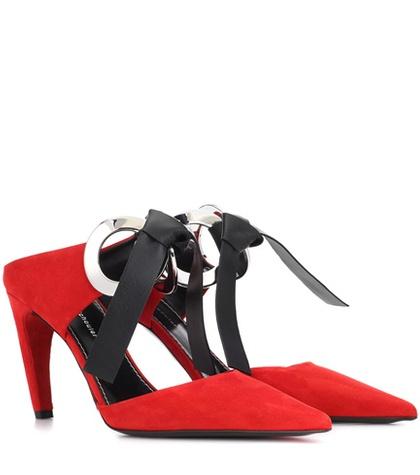 Valentino Suede Mules