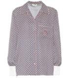 Fendi Printed Silk Shirt