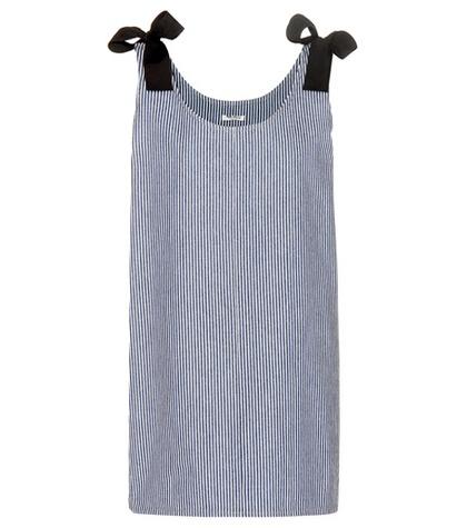 Vetements Striped Cotton Dress