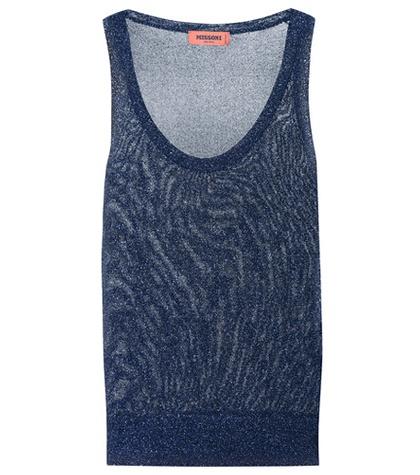 Missoni Metallic Knit Tank