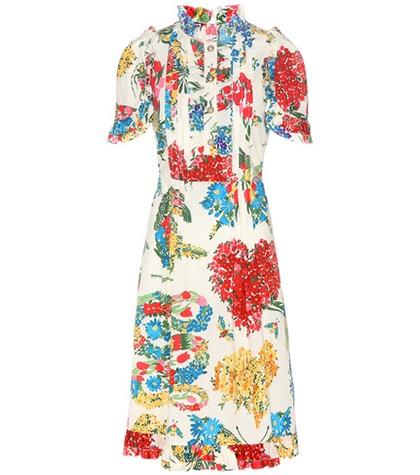 Gucci Printed Cotton Dress
