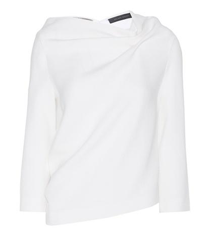 Roland Mouret Oscar Wool Crêpe Blouse