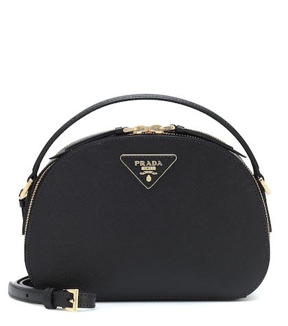 Prada Odette Leather Shoulder Bag